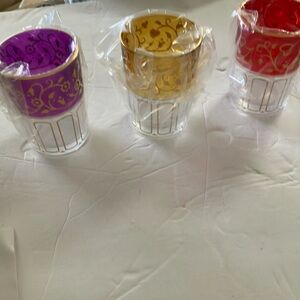 Partylite votive holder trio